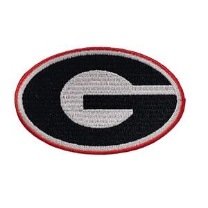 Georgia G 3" Embroidered Iron-On Patch | Georgia Bulldogs